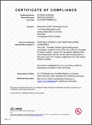 Certificate 1
